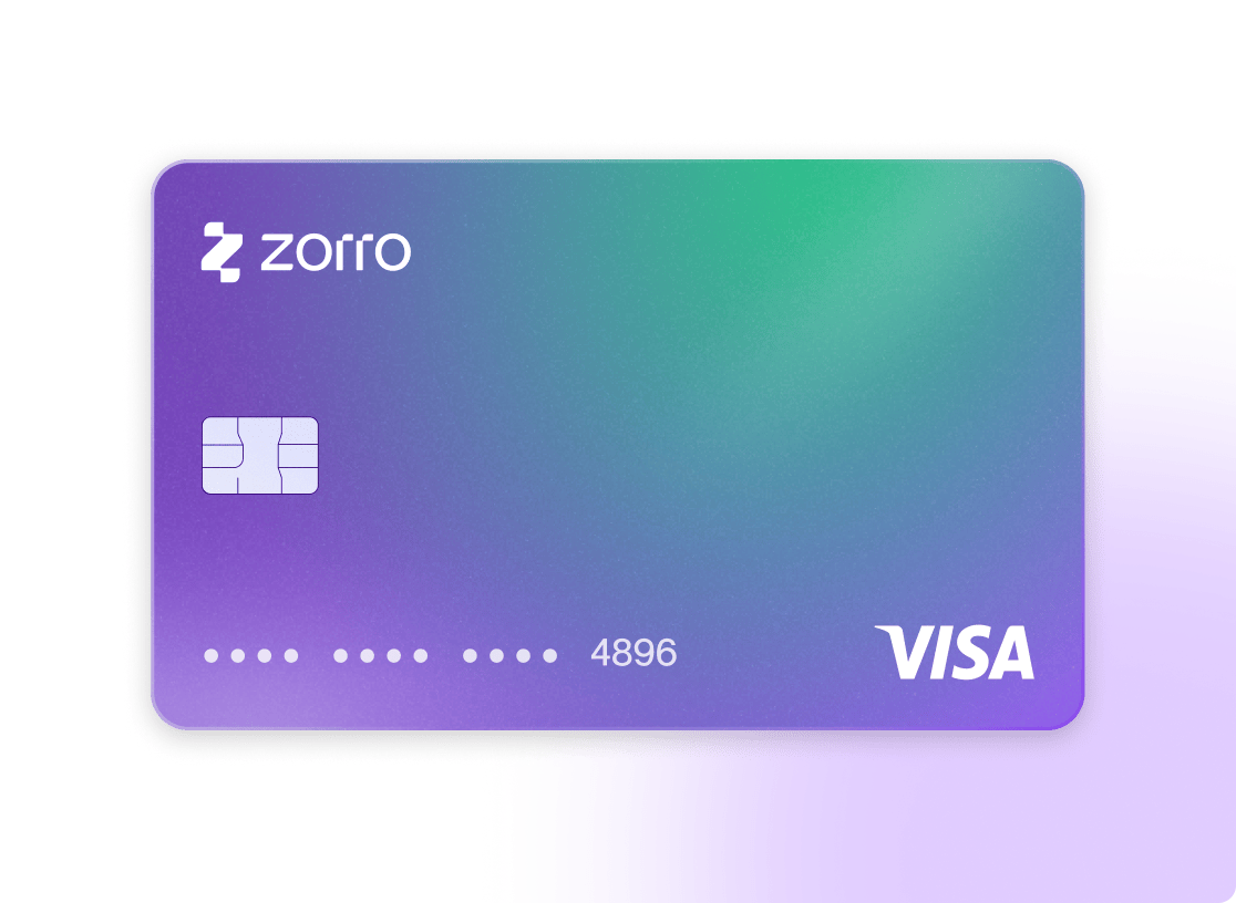 Zorro Credit Card visual